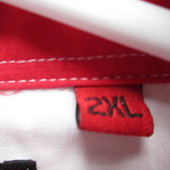 El Señor de los Cielos White Red Snap Mens Sz 2XL Cowboy Western Halloween - Picture 14 of 16